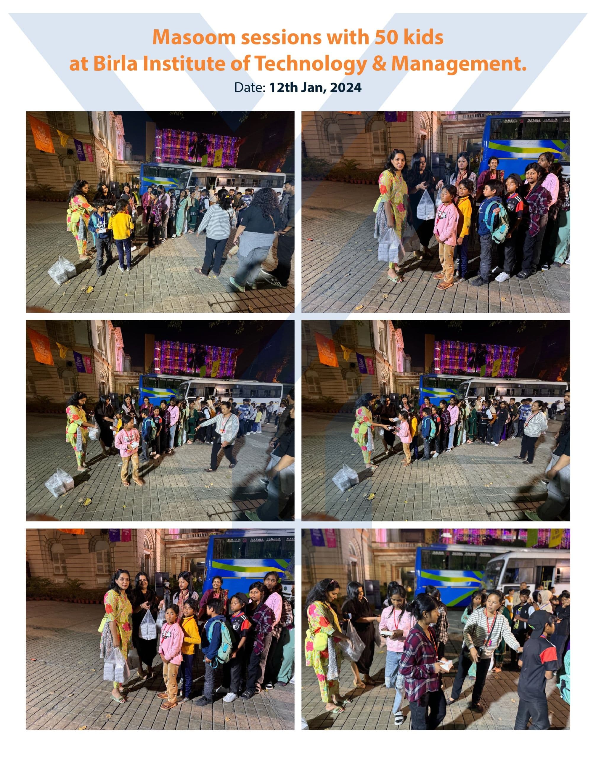 Yi24 | Empowering Kids at BITM with Masoom Kolkata!