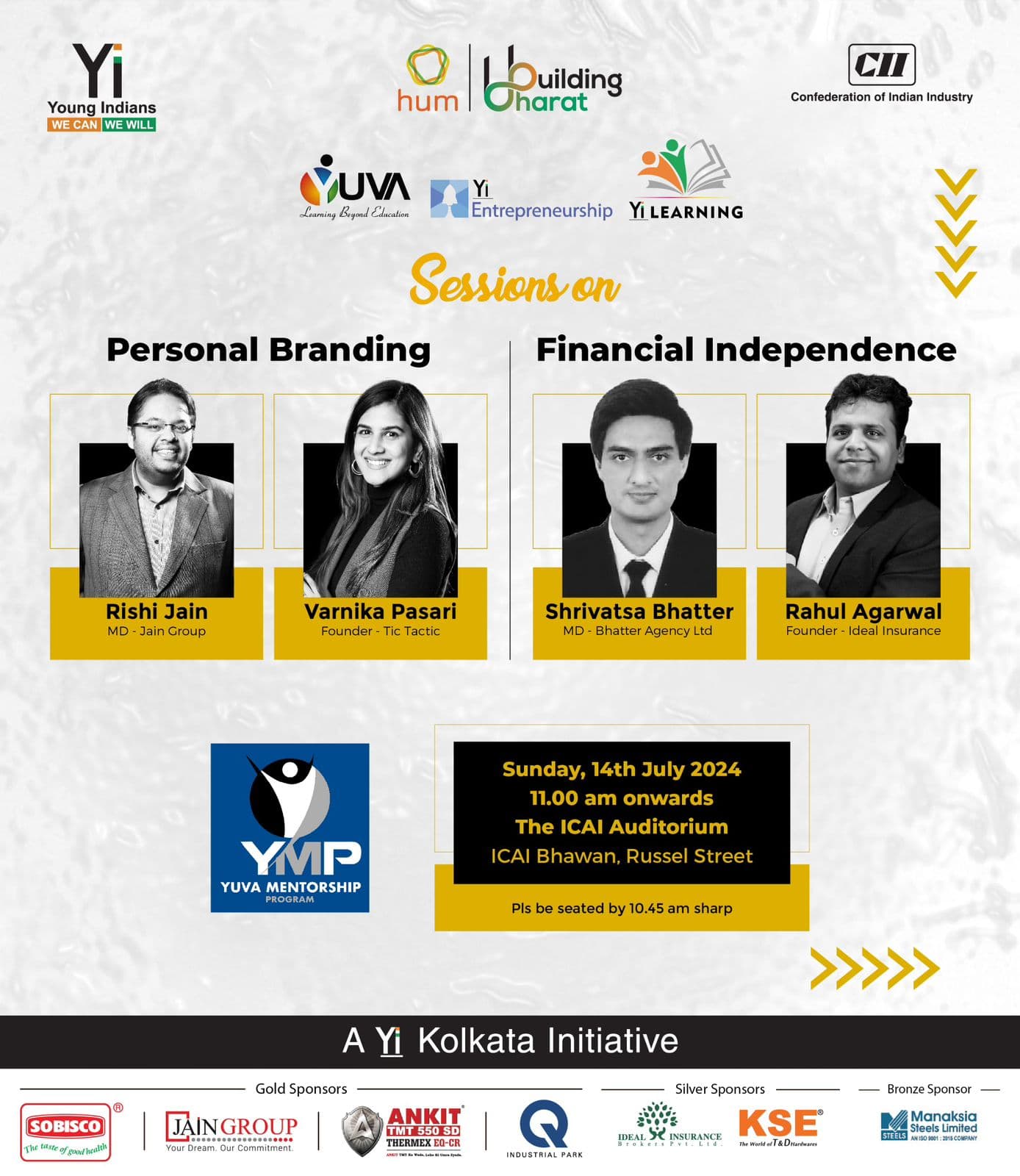 1st Common Session of the YMP Programme!